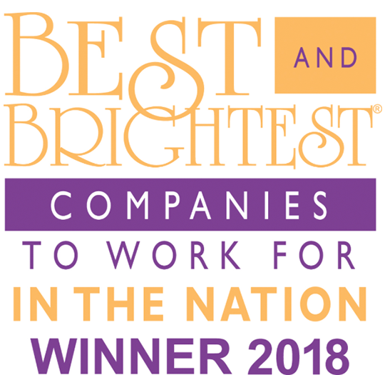 Best and Brightest Companies to Work for in the nation 2018